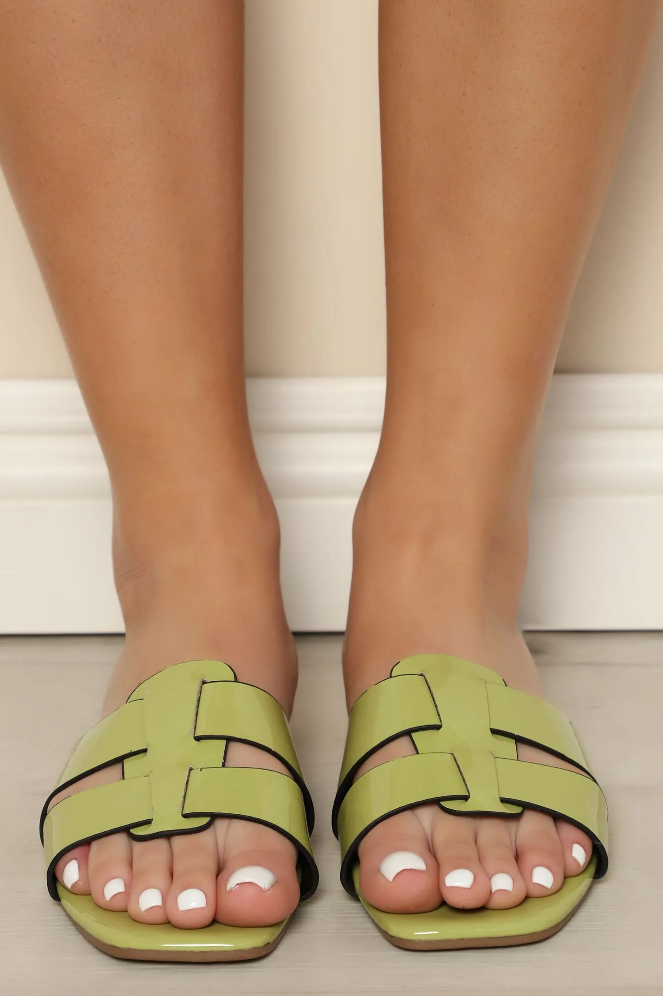 All Too Familiar Slides - Lime