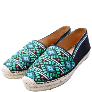 Aztec Print Espadrilles Size 38