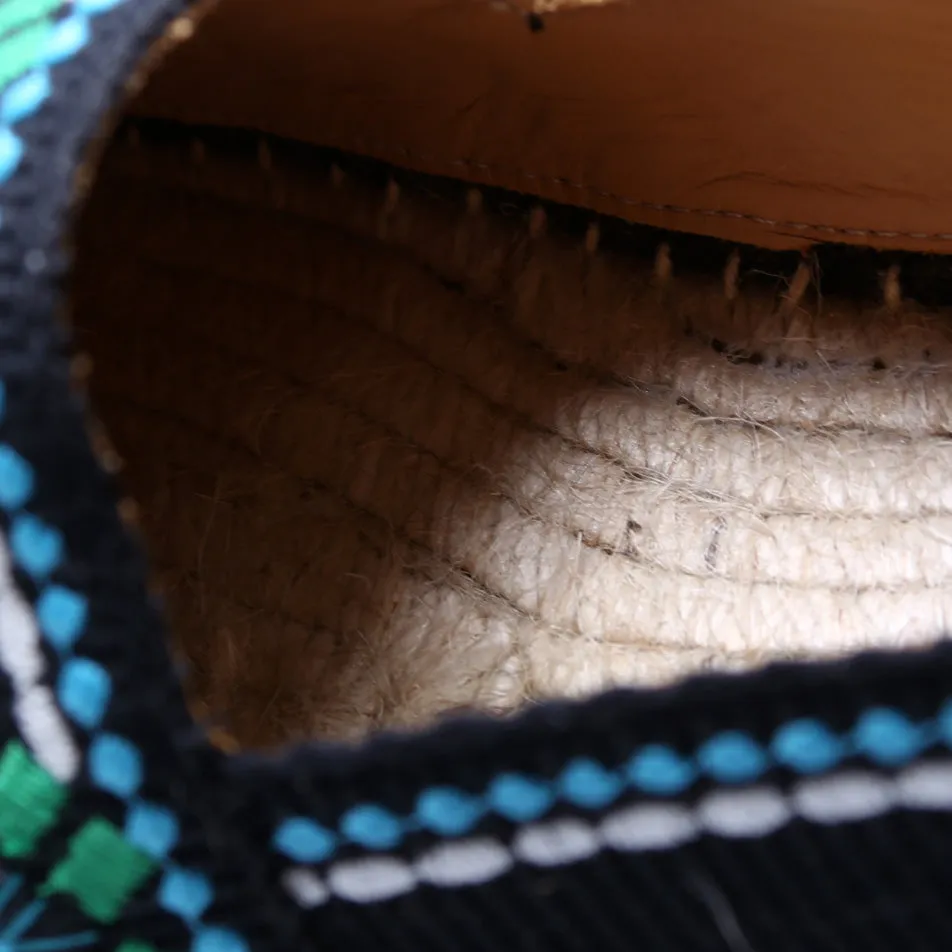 Aztec Print Espadrilles Size 38