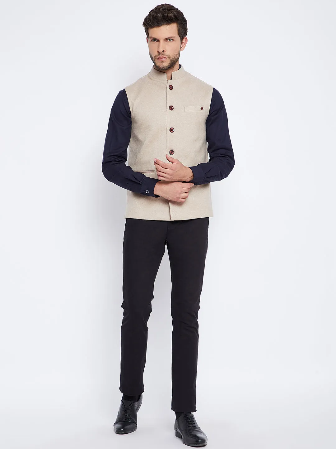Beige Waistcoat