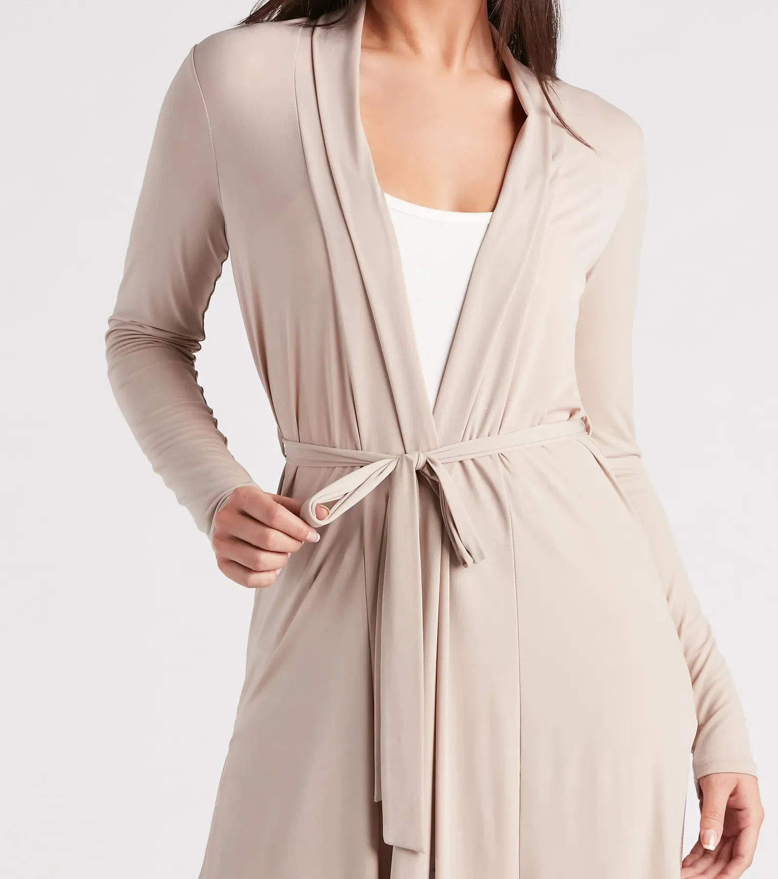 Breezy Chic Crochet Trim Kimono