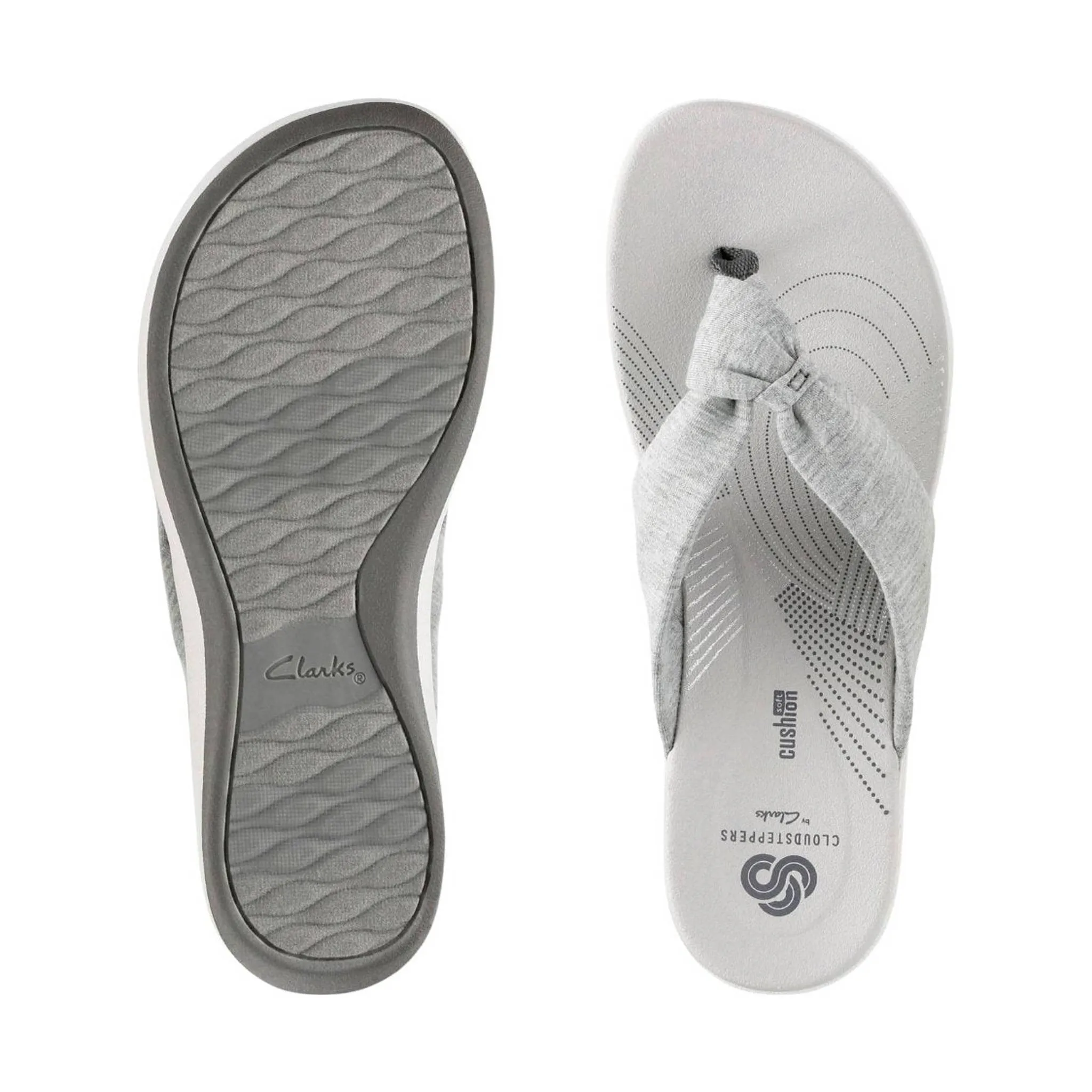 Clarks Women's Arla Glison Sandal - Grey Suede