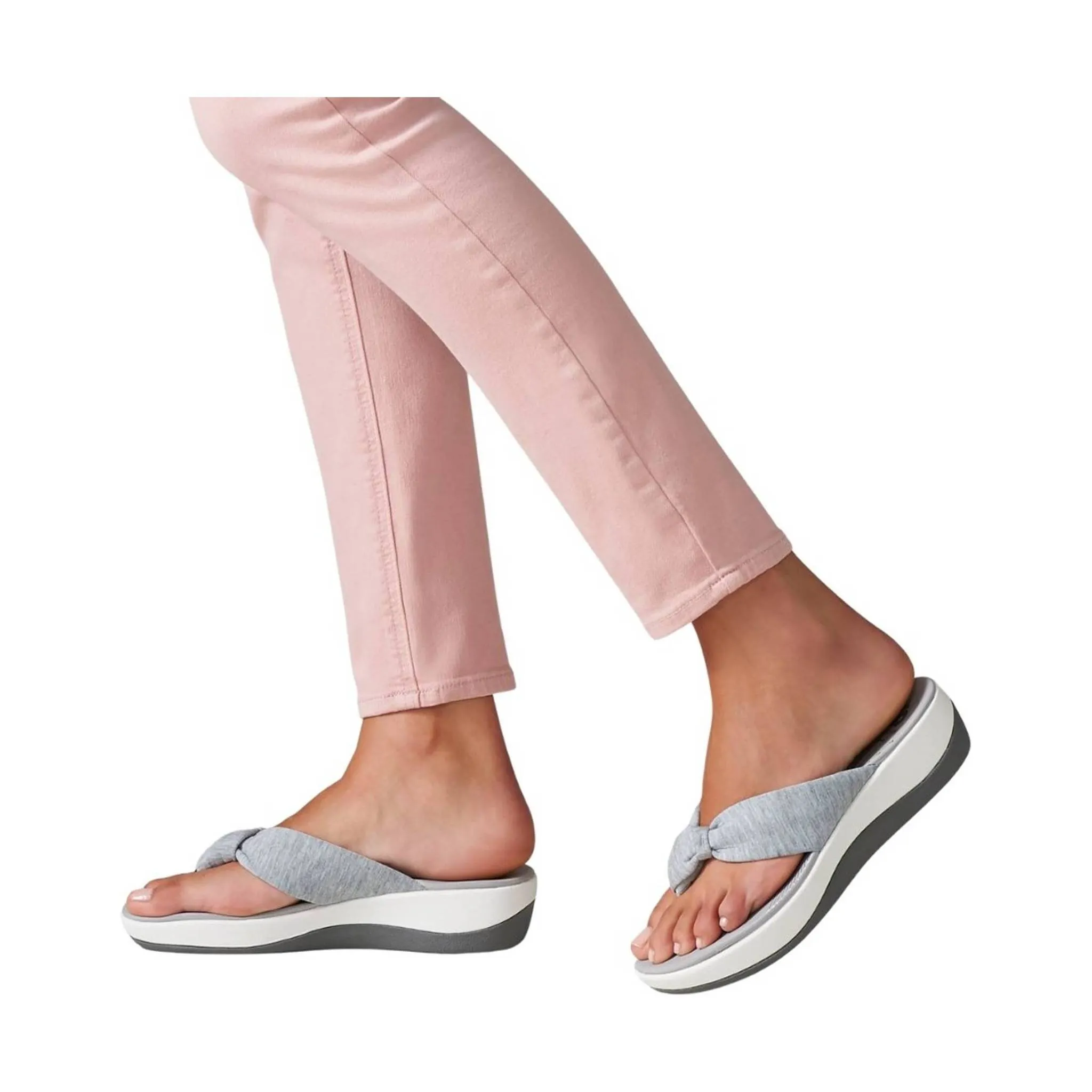 Clarks Women's Arla Glison Sandal - Grey Suede