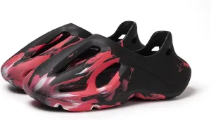DAGY Unisex Foam Runner Shoes, Casual Hollow Sports Shoes Breathable Lightweight Walking Shoes Water Shoes Slip-On Outdoor Beach Sandals for Women Men (Color : A, Size : 7-8 Women/6-7 Men)