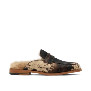 Del Mar Dark Horse Loafer Mules