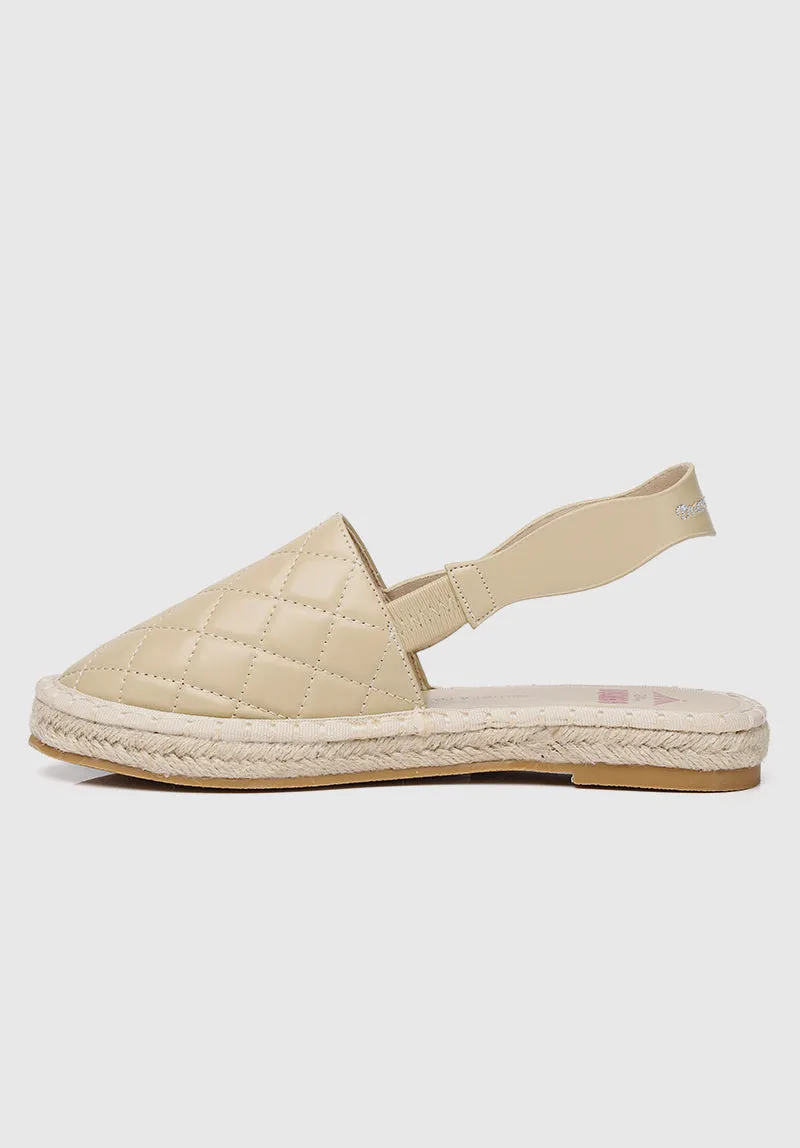 Disney Dumbo Dreams Take Flight Rounded Toe Slip Ons & Espadrilles (Light Yellow)