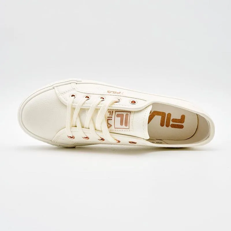 FILA Alessia Metallic  Sneaker - Gardenia/Rose Gold