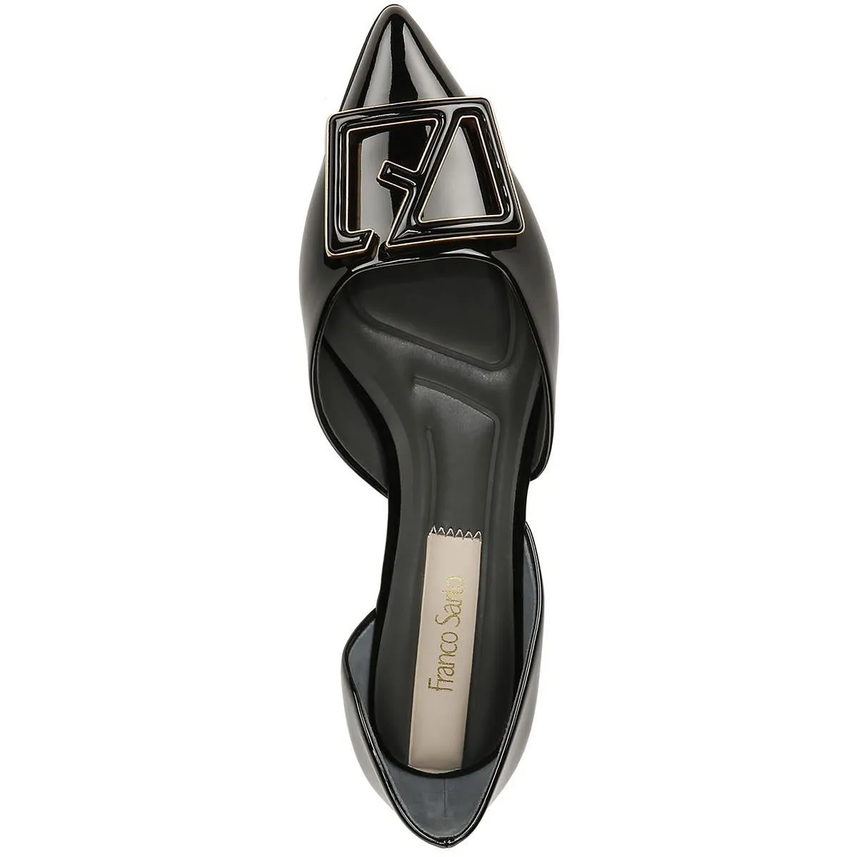 Franco Sarto Womens Hadley Patent Slip On D'Orsay