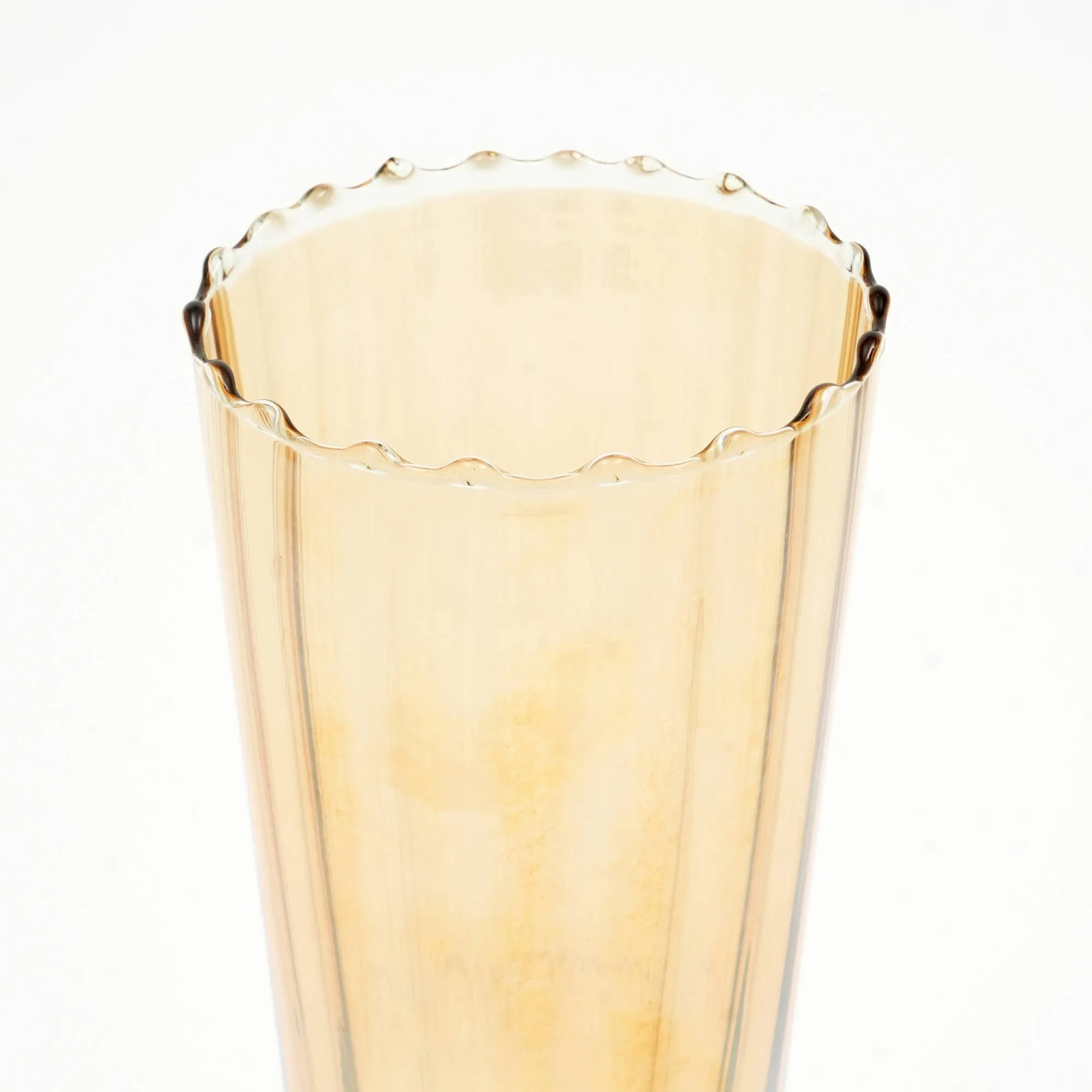 Handcrafted Whimsy Iridescent Vase