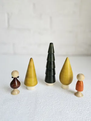 Handcrafted Wooden Tree Tribe