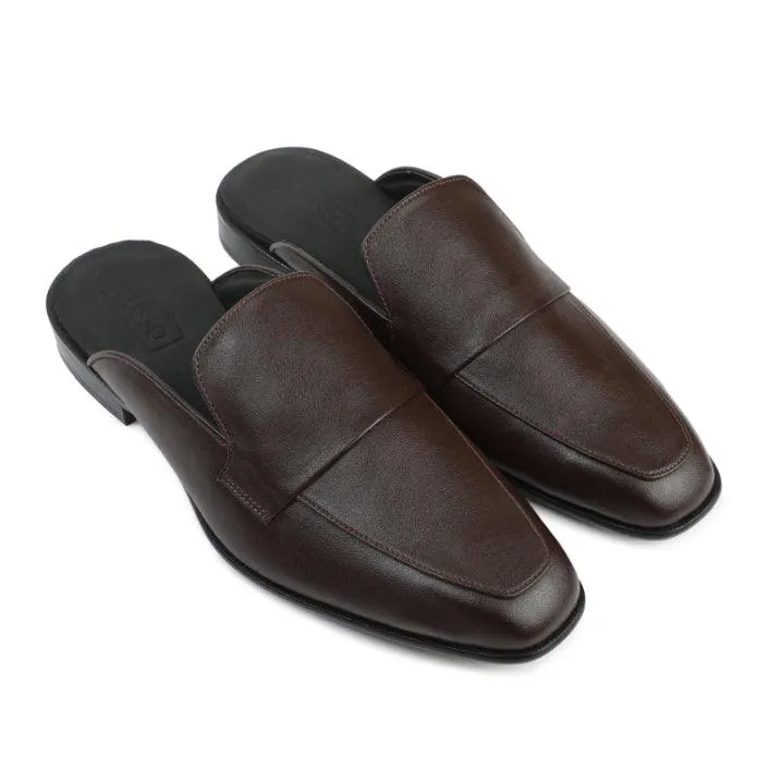 JAVA | DARK TAN MULE