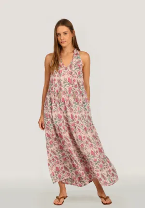 Lila Floral Dress