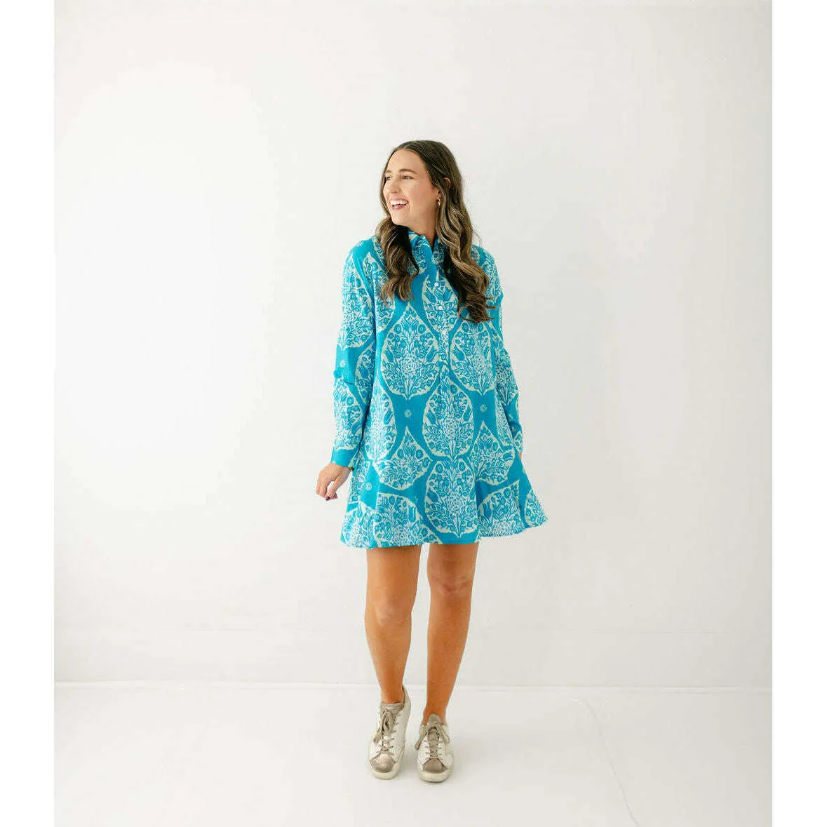 Livro Poly Dress in Botanical Leaf