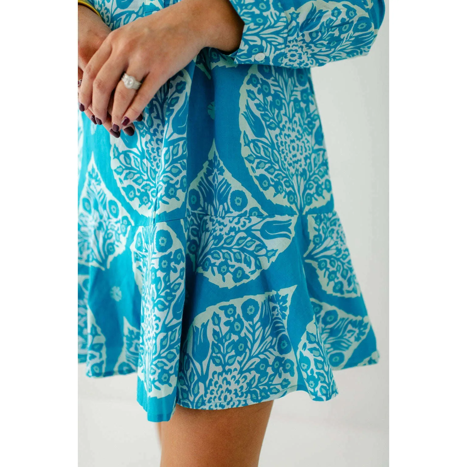 Livro Poly Dress in Botanical Leaf