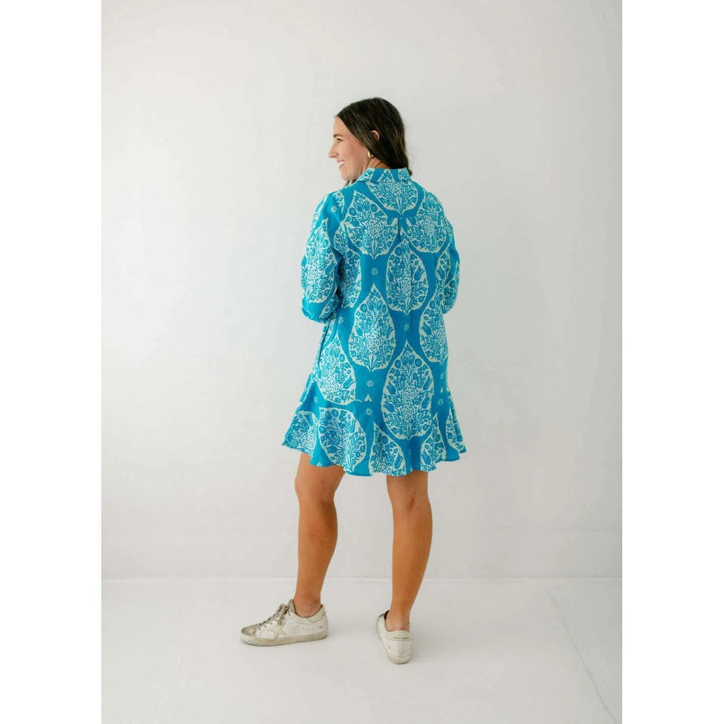 Livro Poly Dress in Botanical Leaf