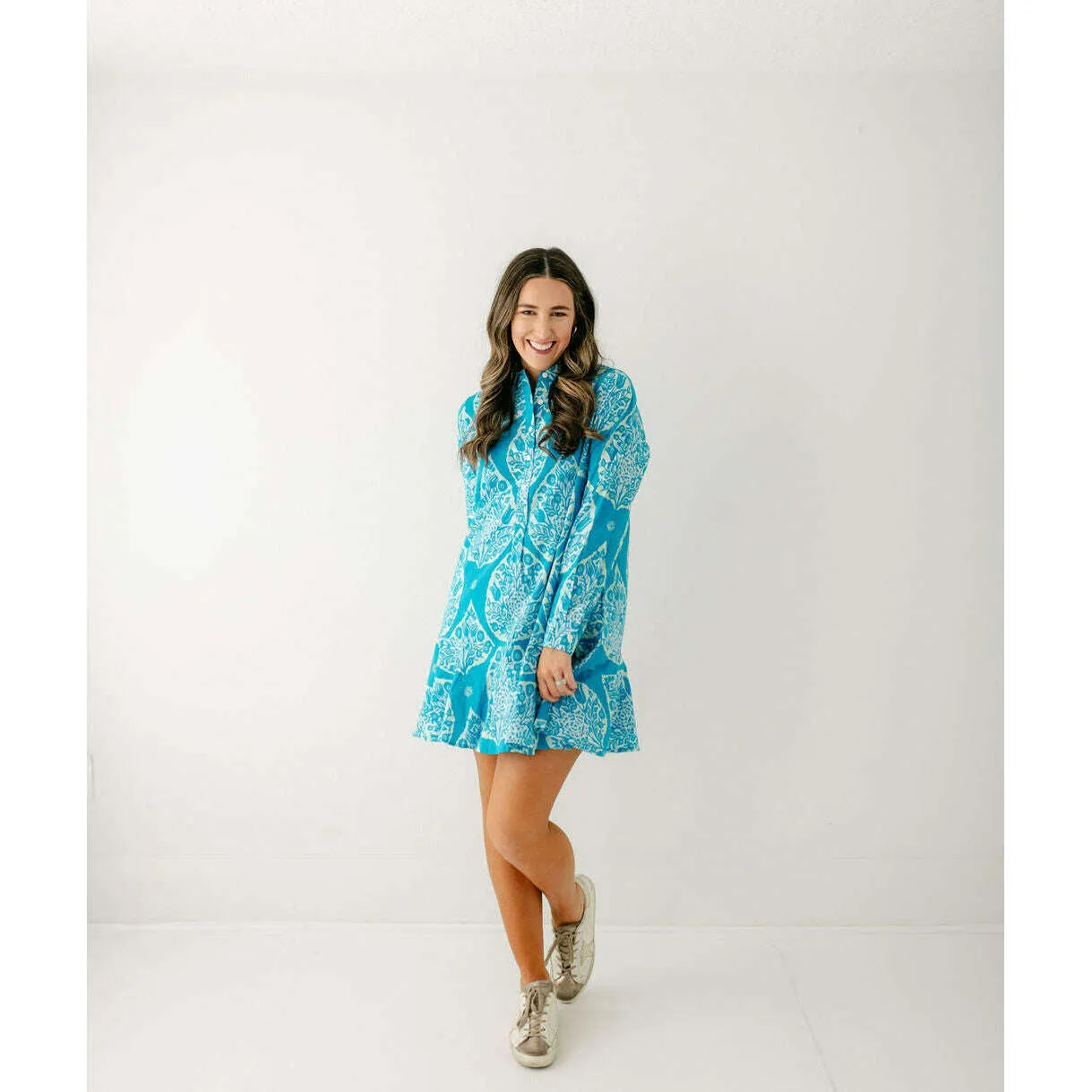 Livro Poly Dress in Botanical Leaf