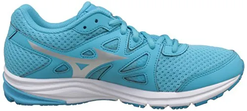 Mizuno Women R6A4B13, Synchro Md (W) Blue/Silver Running Shoes-4 UK/India (36.5 EU) (J1GF161803)
