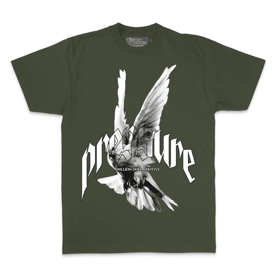 Pressure - Olive T-Shirt