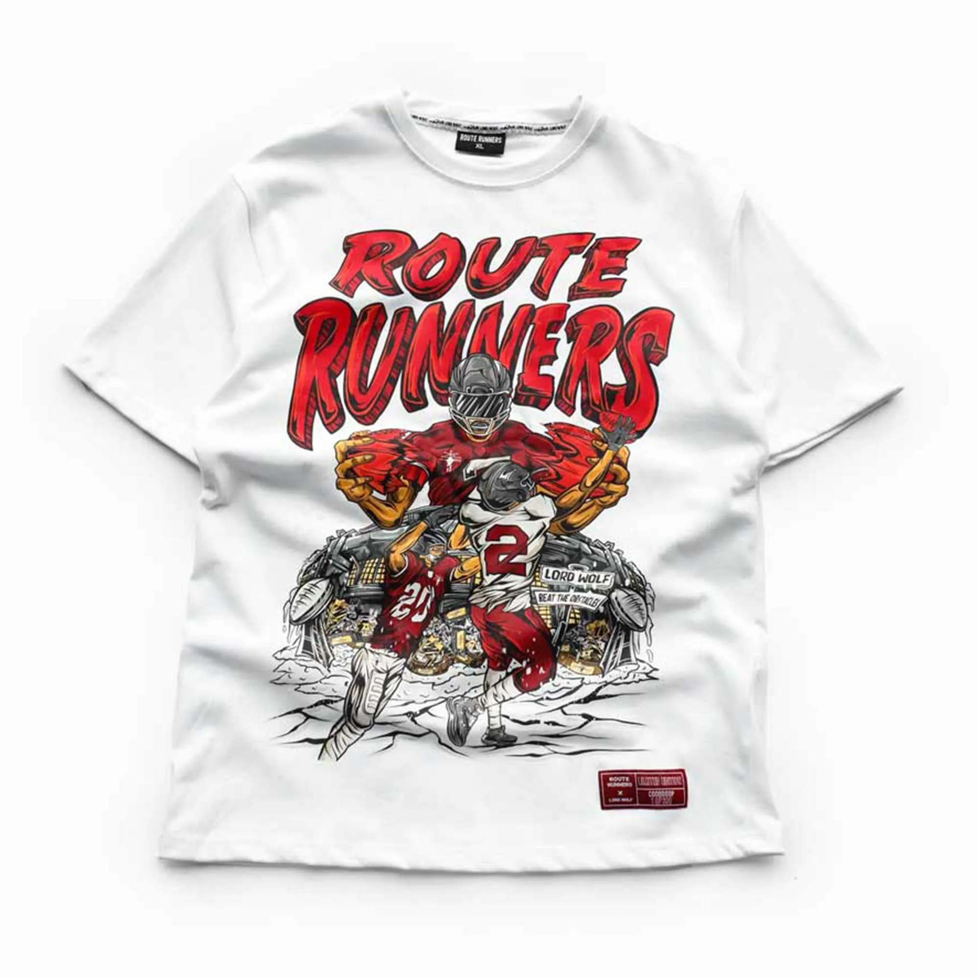 Route Runners/Lord Wolf Customizable T-Shirt - (White)