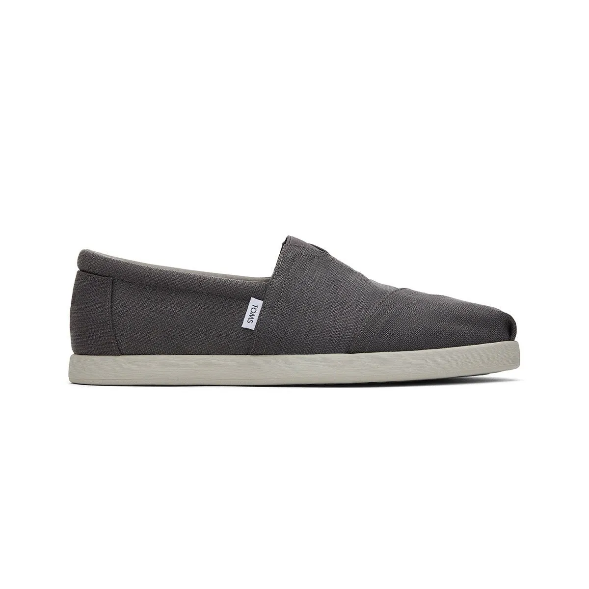 TOMS Espadrille Alpargata Forward Men - Forged Iron Grey Refibra Canvas
