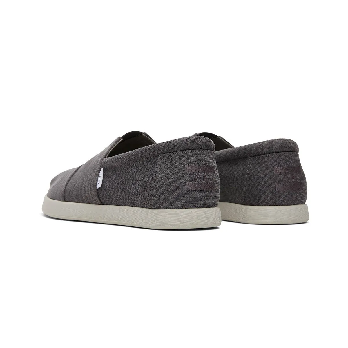 TOMS Espadrille Alpargata Forward Men - Forged Iron Grey Refibra Canvas