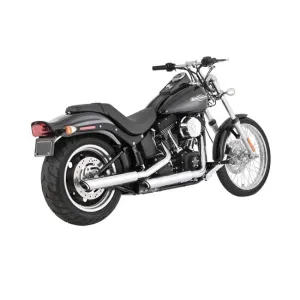 Vance & Hines 16335 PCX Twin Slash 3 in. Slip-on Exhaust 07-16 Softail (Selected)