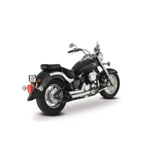Vance & Hines 18515 Shortshots Staggered Exhaust 04-10 Yamaha XVS650 Drag Star Custom/Classic