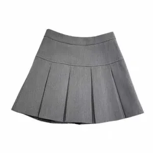 Vrouwen Geplooid Hoge Taille Minirok