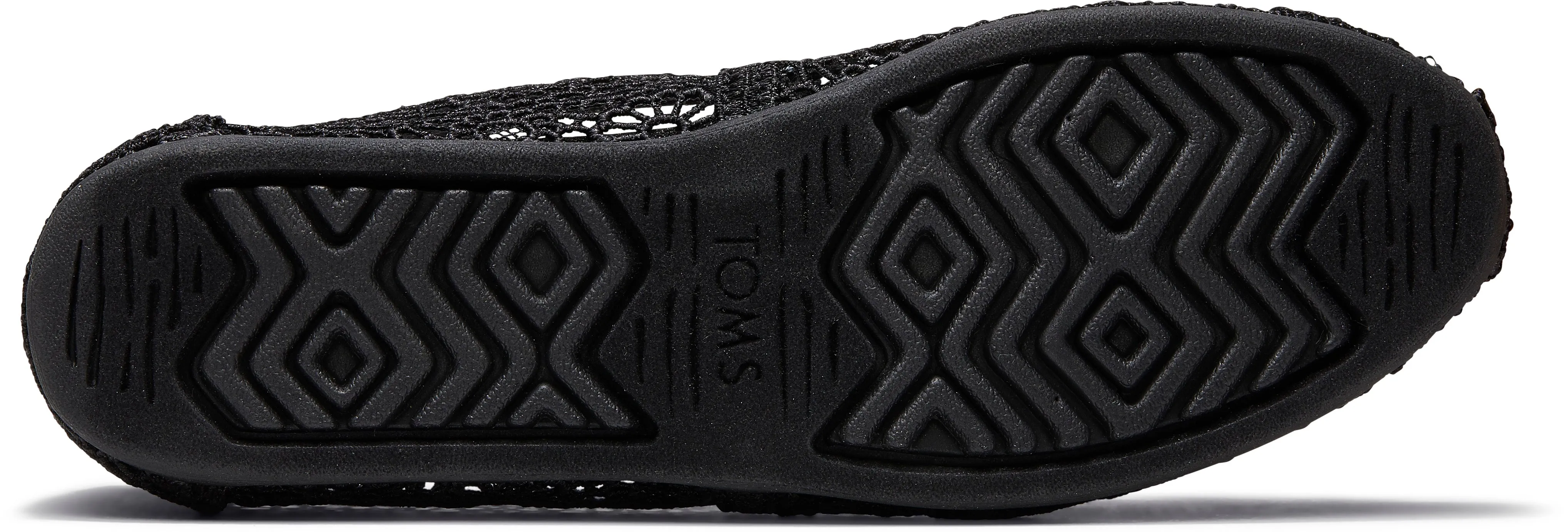Women's Alpargata Classic - Black Moroccan Crochet