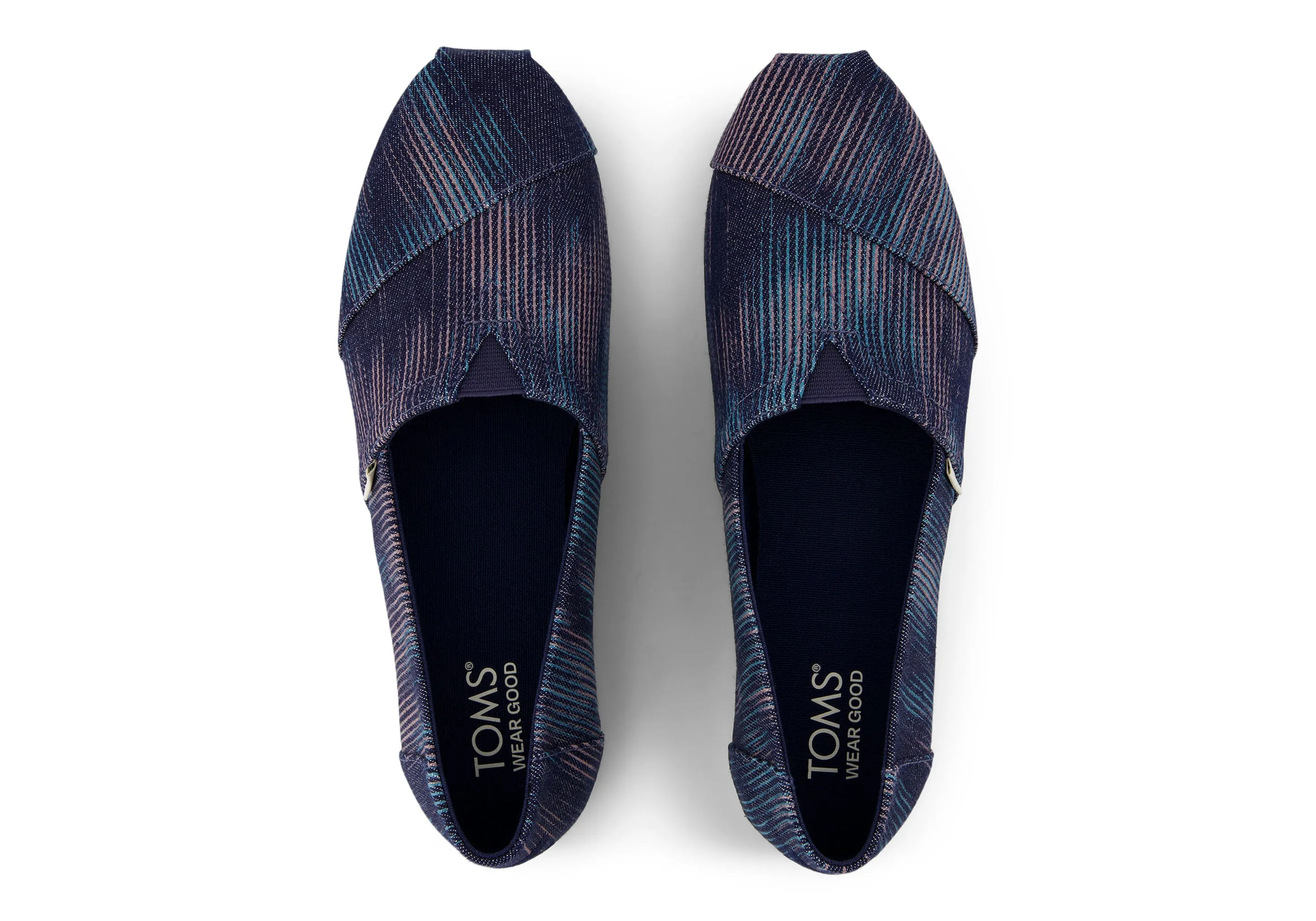 Women's Alpargata Classic - Navy Novelty Denim